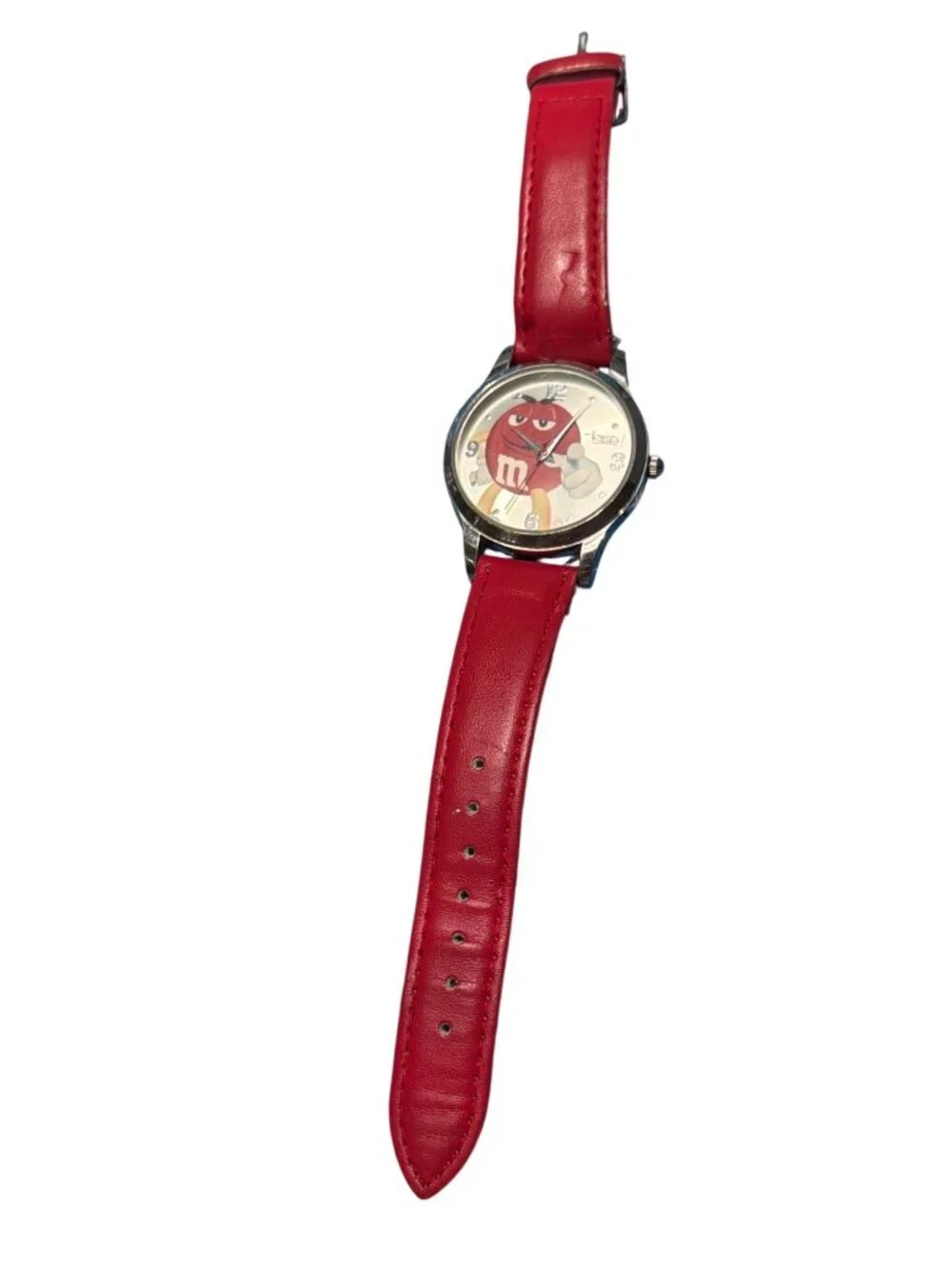 Mars 2013 Red M&M Watch Timepiece Collectible Needs Battery and Band